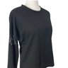 Shein Black Top With Lace Size L
