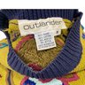 Outlander Embroidered Knit Sweater Size M