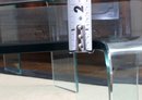 Post Modern Glass Side Tables