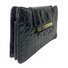 Vintage Francesco Biasia Black Leather Handbag Made In Italy