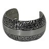 Silver Tone Cuff Bracelet