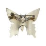 Colorful Frosted Painted Butterfly Brooch Made In Korea