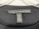 Linda Allard Ellen Tracy Black 100 Percent Black Cashmere Sweater Size Small