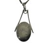 Tiger Eye Pendant Israel 925 Sterling Silver With Chain