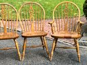 Ethan Allen Spindle Back Chairs Set Of 5