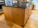 VERY NICE SIZED Kitchen Island Including Sink And Faucet