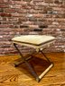 Bamboo X Bench Stool - MCM - Palm Beach All The Way - By CLEO BALDON