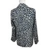 Lavender Brown Leopard Print Jacket Size M
