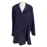 Ellen Tracy Plum Wool Coat Size 16