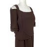 Jennie Leigh NY Brown Evening Gown Size 18