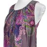 ETRO Italy Silk Paisley Dress Size 42