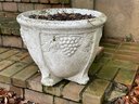Pair Of Footed Stone Planters