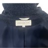 Jones New York Blue Wool & Mohair Coat Size 14