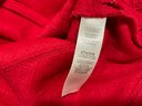 Chicos Red Jacket Size 3 Large