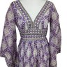 Beautiful Long Purple Hippie Dress Size 10