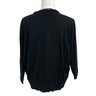 August Silk Woman Black Sequins Cardigan Sweater