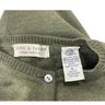Lord & Taylor Green 100 Percent Merino Wool Cardigan Sweater Size XL