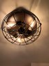 Retro Machine Age Looking Ceiling Fixture - Cool!