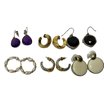Various Pierced Earrings Including Monet