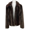 Macys Style & Co. Brown Faux Fur Jacket Size L