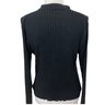 Lord & Taylor Black 100 Percent Silk Sweater Size L