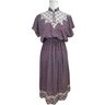 Diane Freis Gorgette Clover 1970s Dress