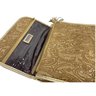 Stephanie Johnson Gold Embroidered Cosmetic Bag