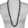 Purple Glass Beads Necklace