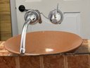 Bar Vessel Sink And Wall Mount Single Handle Tap