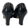 Etienne Aigner Taylor Black Leather Pumps Size 8.5