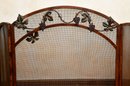 Wrought Leaf Fireplace Screen
