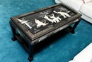 Asian Mother Of Pearl Inlay Coffee Table