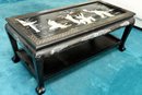Asian Mother Of Pearl Inlay Coffee Table