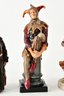 The Jovial Monk, The Jester, Good King Wenceslas - Royal Doulton Figurines