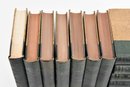 The Worlds Popular Classics  Leather Bound Book Collection (Dark Blue)