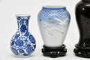 Four Vases Including Royal Copenhagen