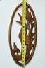 MCM Mabini Philippines Hand Crafted Monkey Wood Wall Hangings Birds