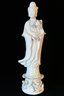 Chinese Porcelain Blanc Guanyin Statue With Marking On Bottom