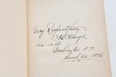 Words Of Lincoln Signed By Author
