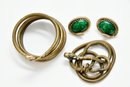 Vintage Snake Jewelry Set