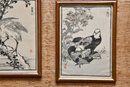 Pair Of Asian Bird Prints