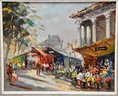 Set Of Two Parisian Art Paint On Canvas