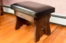 Pair Of Ethan Allen Pine Stools With Flip Top Storage