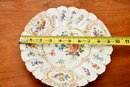 Hand Painted Porcelain Footed Platter