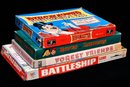 Vintage Board Game Collection Including Battleship And More