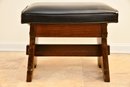 Pair Of Ethan Allen Pine Stools With Flip Top Storage
