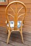 Rattan With Glass Top And 8 Matching Chairs