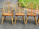Ethan Allen Spindle Back Chairs Set Of 5