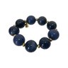 Ralph Lauren Blue Bead Stretch Bracelet