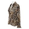 Russell Kemp NY Leopard Blouse Size Large